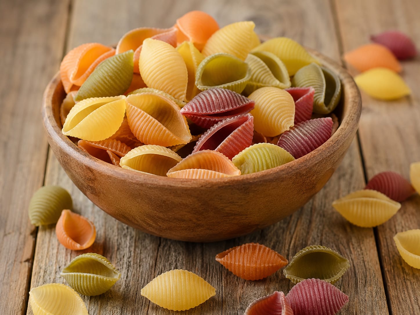 Shell R colorfull pasta